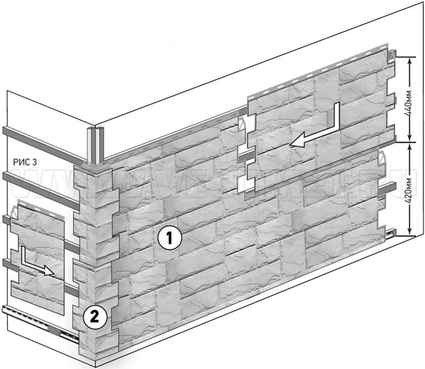 Монтаж фасадных панелей — как правильно крепить цокольный сайдинг?